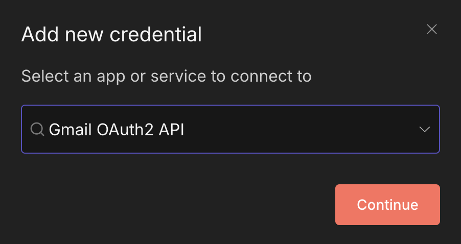N8N - Gmail OAuth2 API