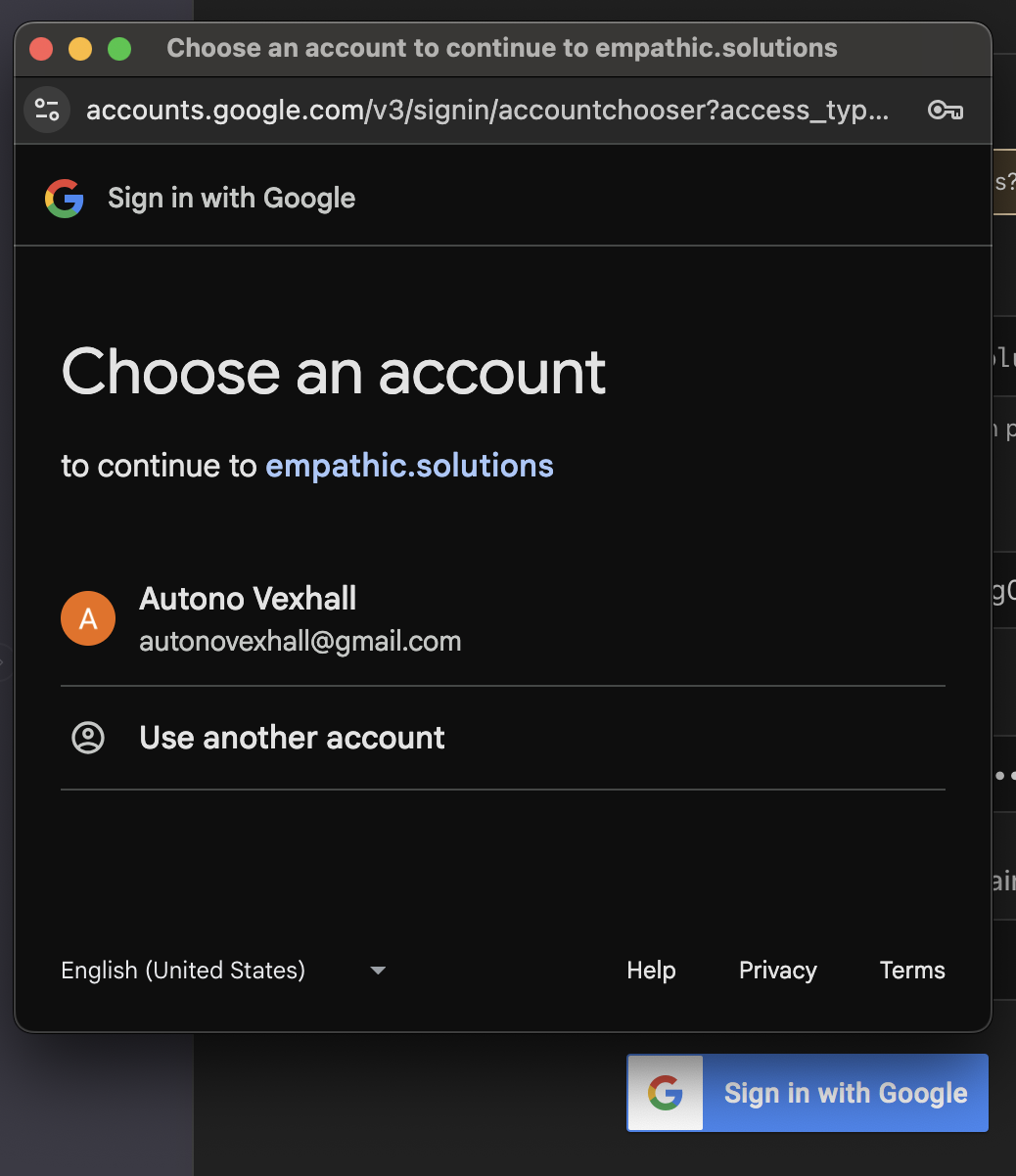 N8N - Sign in with Google